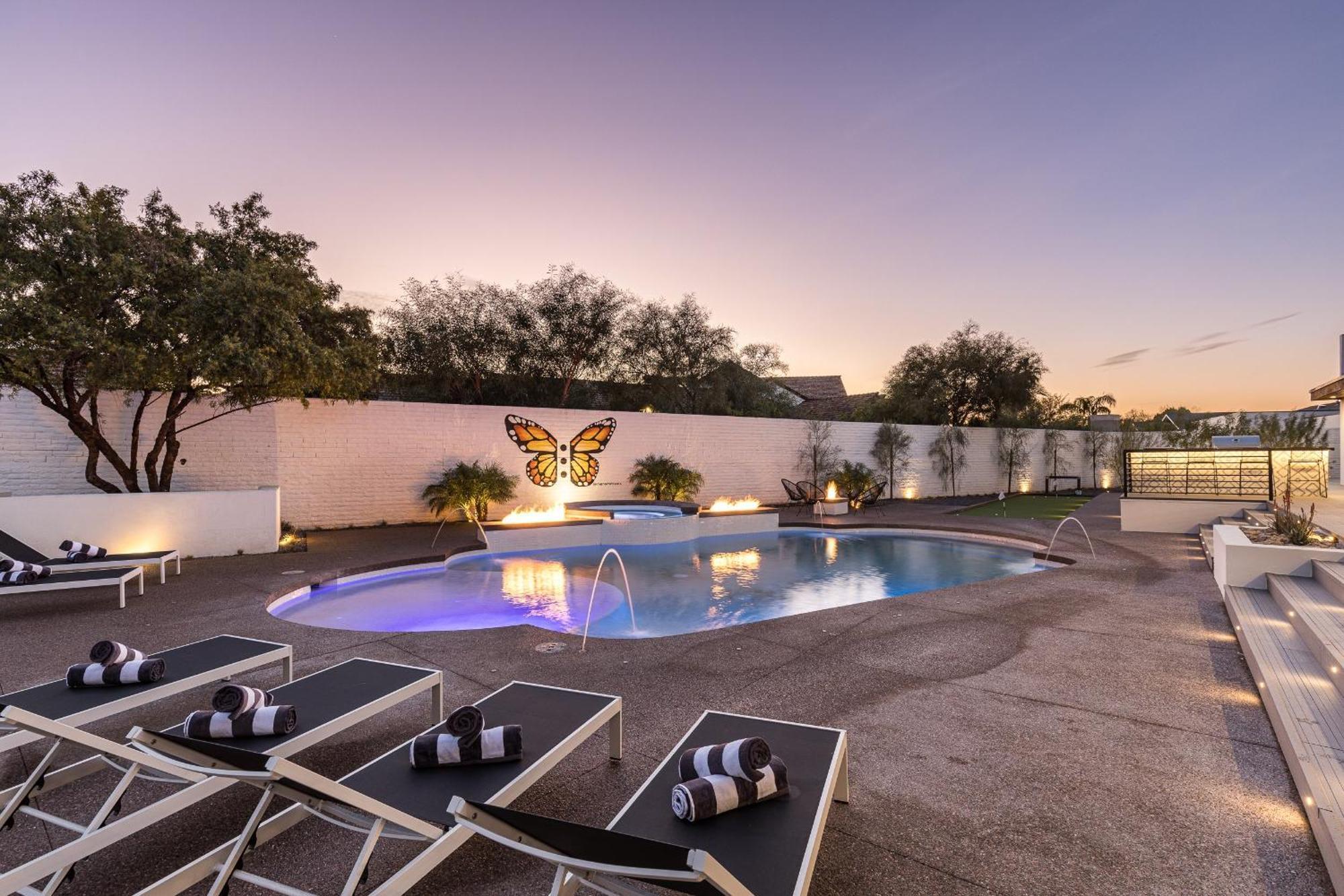 Luxury Micro-Resort, Theater, Sauna, Heated Pool Phoenix Esterno foto